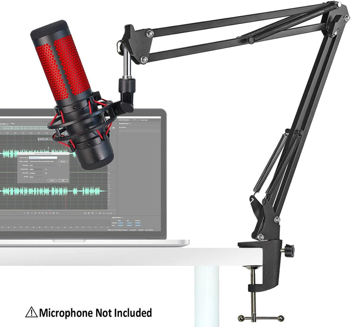 HyperX QuadCast Mikrofon arm – YOUSHARES Universeller Microphone Arm kompatibel mit HyperX QuadCast