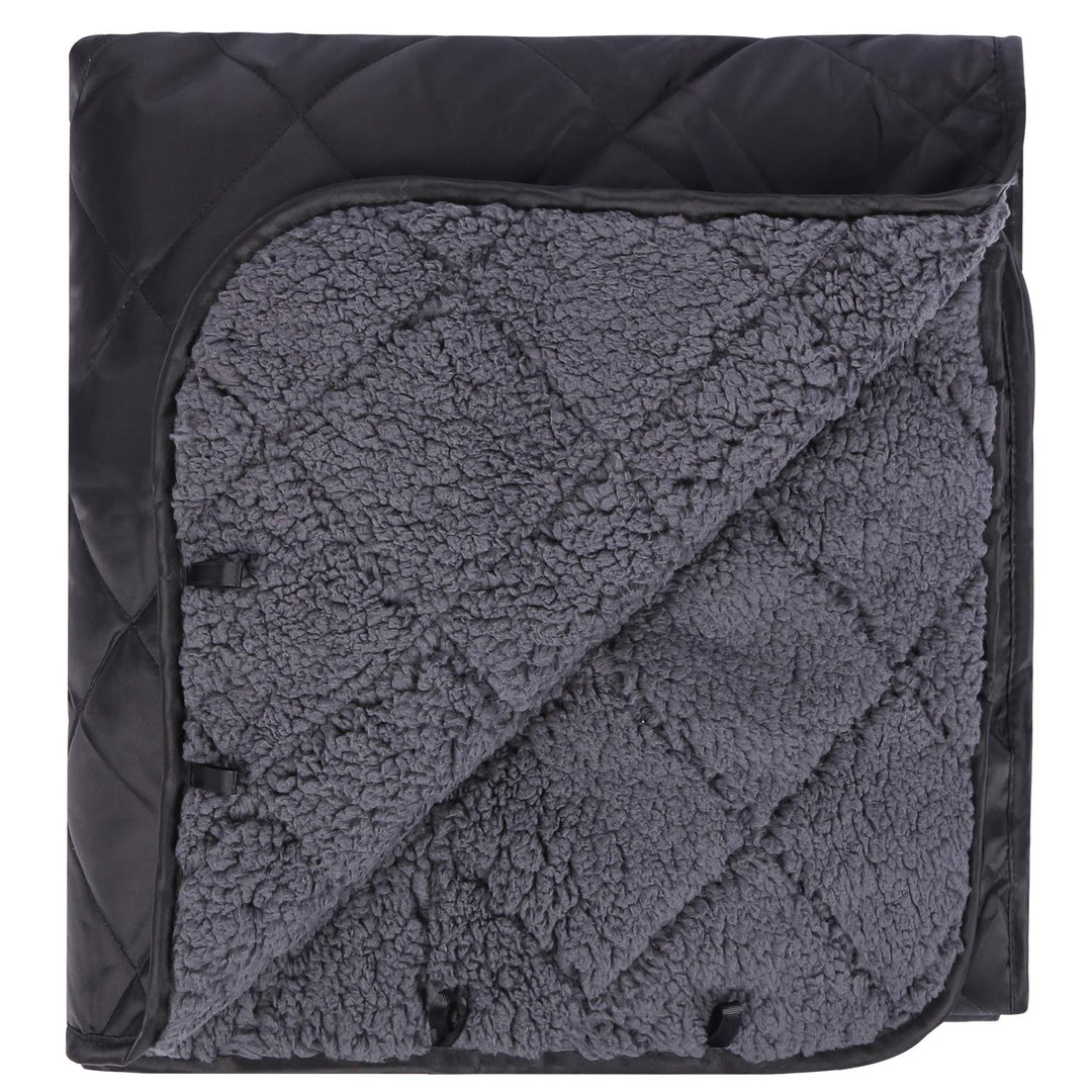 REDCAMP wasserdichte Camping Decke mit Sherpa-Futter, Thermo Gross Stadiondecke, Warm Outdoor Decke