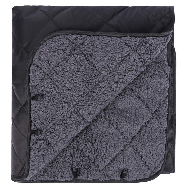 REDCAMP wasserdichte Camping Decke mit Sherpa-Futter, Thermo Gross Stadiondecke, Warm Outdoor Decke