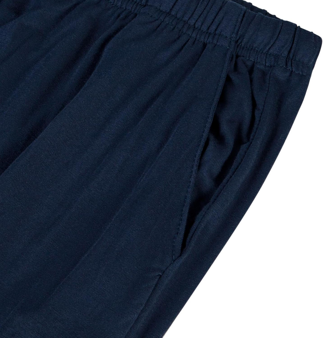 Chalier Cozy 2er Pack Pyjamahose Herren Kurz Modal Schlafanzughose Weich Verstellbare Taille, Beidse