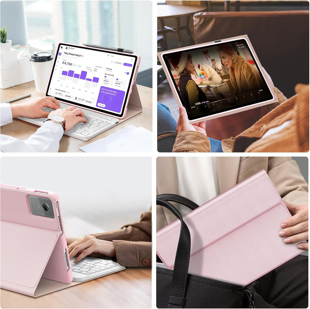 Tastatur für Lenovo Idea Tab Tablet 11" 2025, Hülle mit Tastatur für Lenovo Idea Tab 11 Zoll Magneti