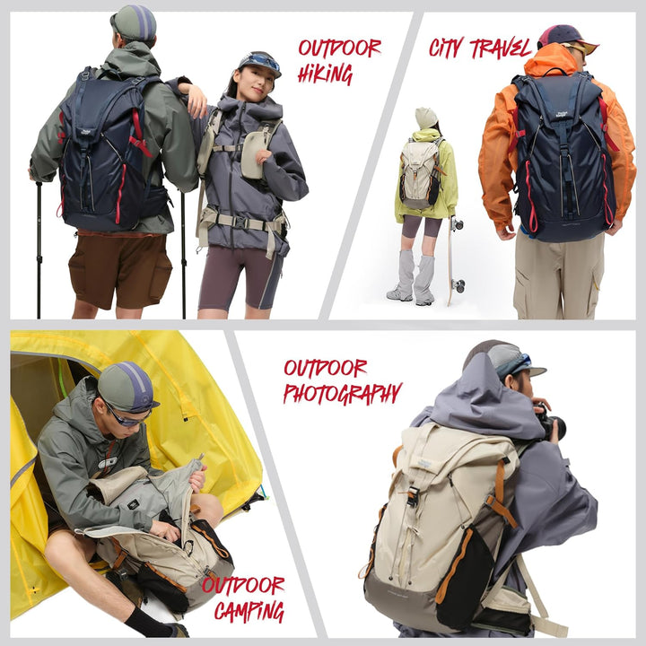 VSGO Pocket Ranger Kamera Tasche, Outdoor Kamera Rucksack mit faltbarem Futter spiegellose/DSLR Kame