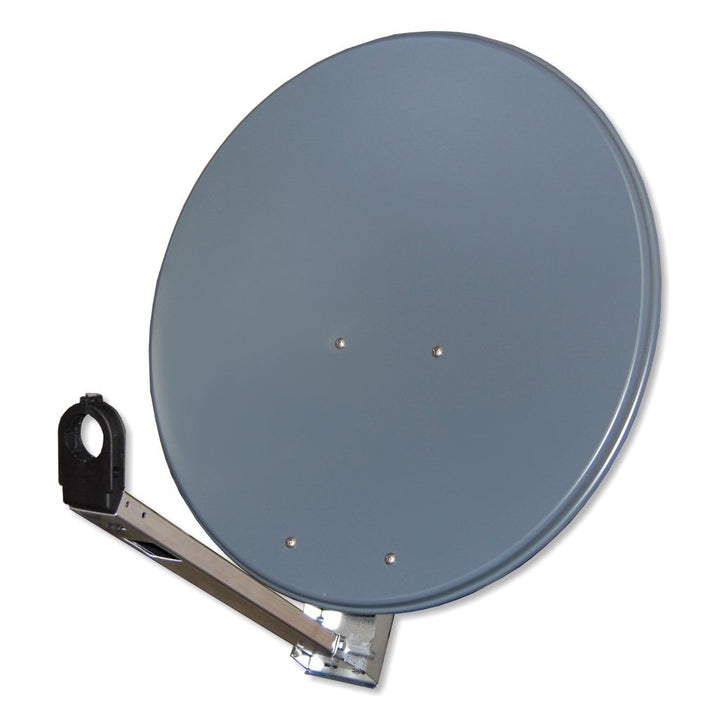 Gibertini Alu Spiegel 85 cm antrazith