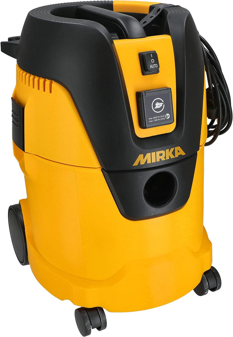 Mirka Industriestaubsauger Nass- und Trockensauger mit Ausblasfunktion 25 Liter / Absaugschlauch / 1