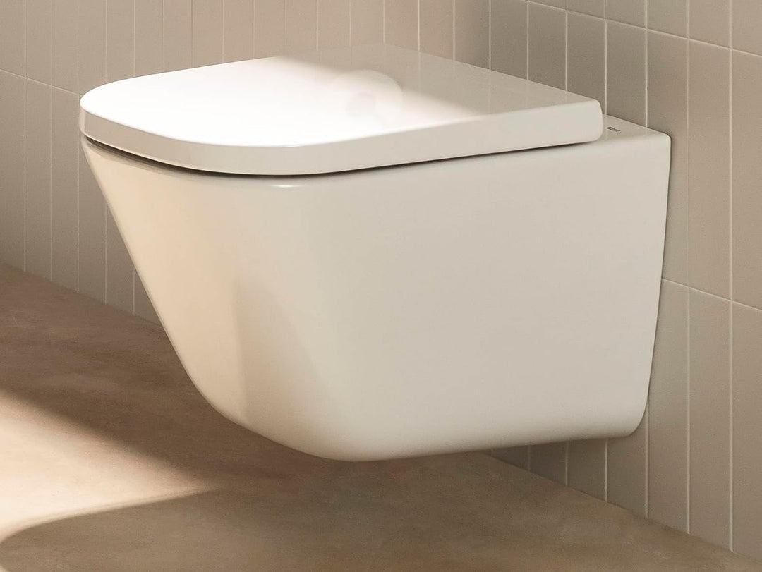 Roca ROUND WC-Sitz mit Absenkautomatik, weiss