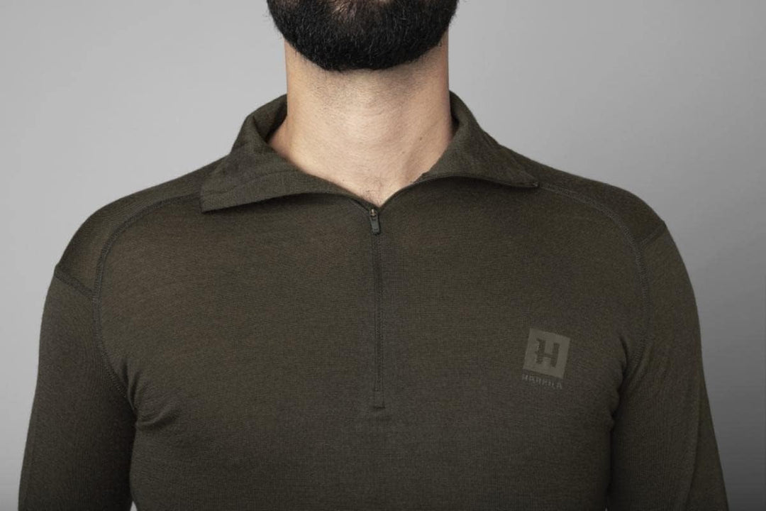 Härkila | Base All Season Half Zip | Professionelle Jagd Kleidung & Jagd Zubehör für Herren & Damen