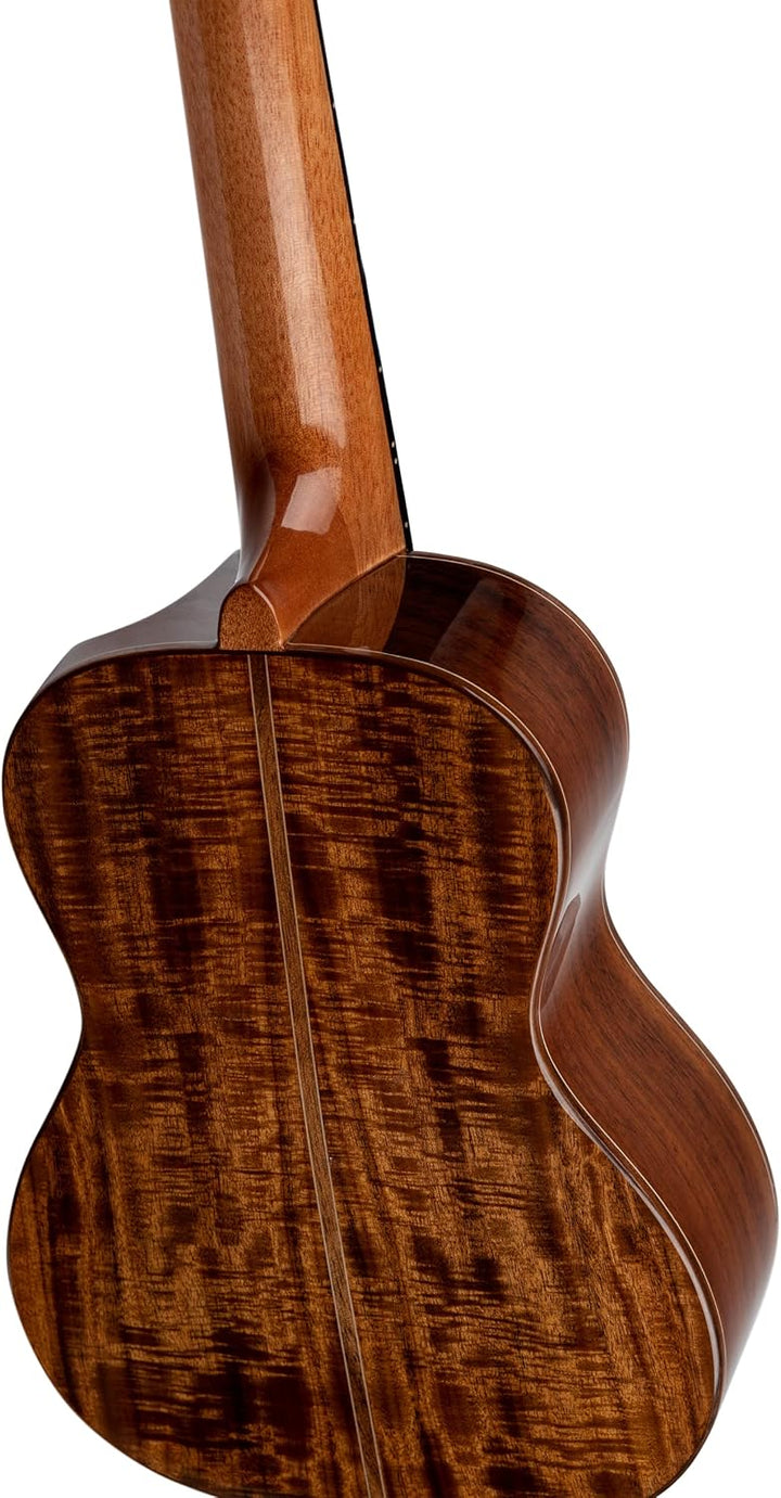 Ortega Guitars Konzert Ukulele elektro-akustisch - Elite Series - inklusive Gigbag - Solid Acacia (R