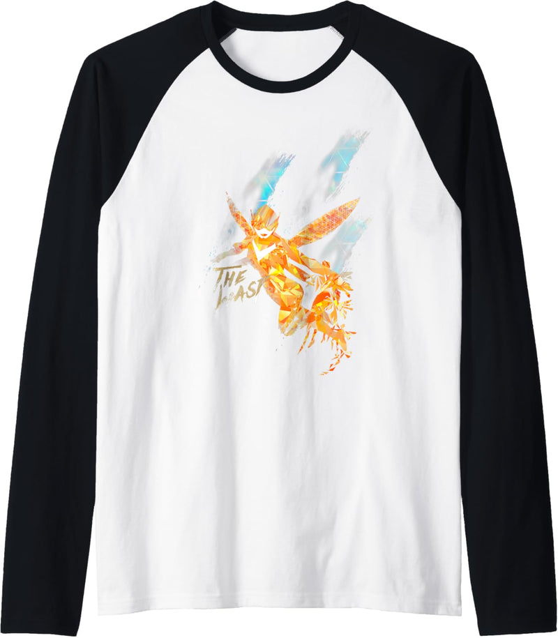 Marvel The Wasp Silhouette Watercolor Poster Raglan