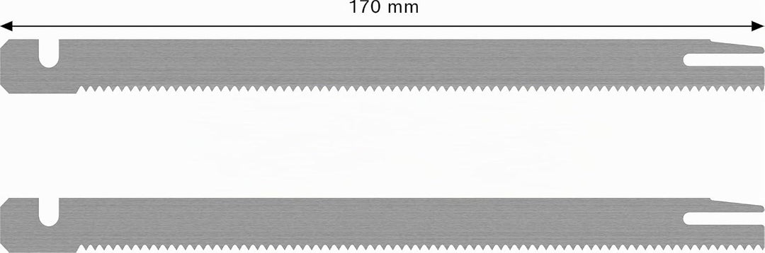Bosch 2x PRO Foam GSG300 Sägeblatt, 130 mm (für Schaum, Schaum, Länge mm, Professional Zubehör Schau