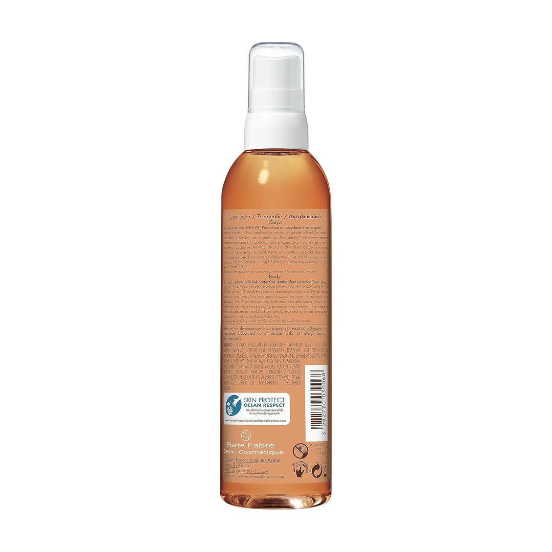 Avène Sun Care Oil SPF 30, 200 ml
