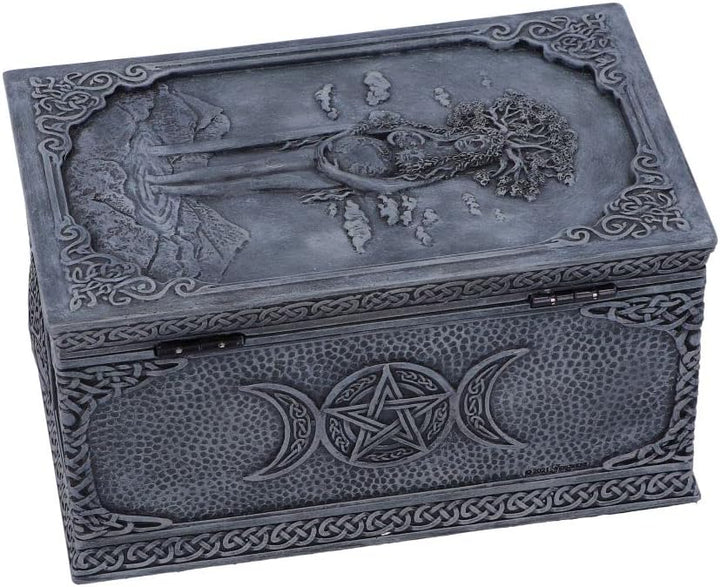 Nemesis Now Mother Earth Box, Grau, 15,5 cm, 15.5cm