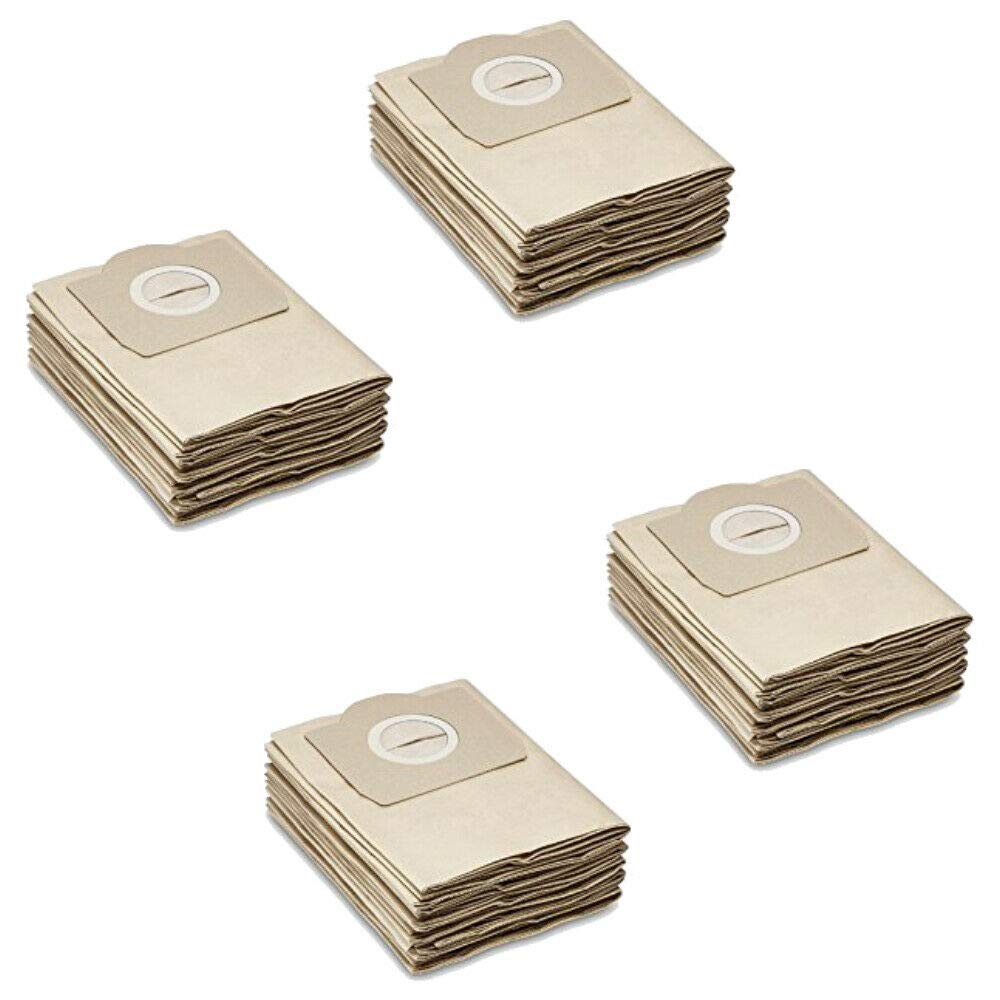 Papier-Filter-Tüten wie 6.959-130.0 passend für KÄRCHER WD2, WD3, MV2, MV3, A2054, A2201, etc. aus d