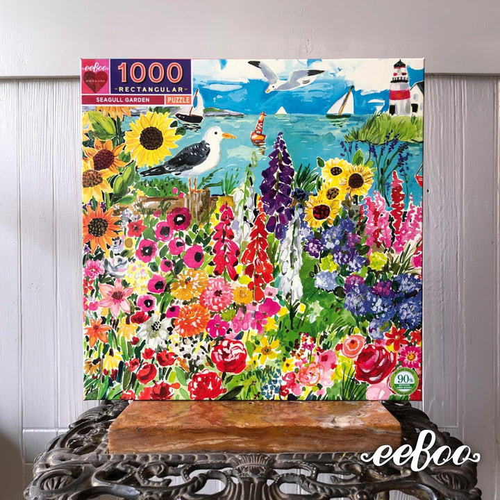 eeBoo PZTSE2 Lobsters, 1000 Teile, Seagull Garden – Puzzle für Erwachsene aus recyceltem Karton Mehr