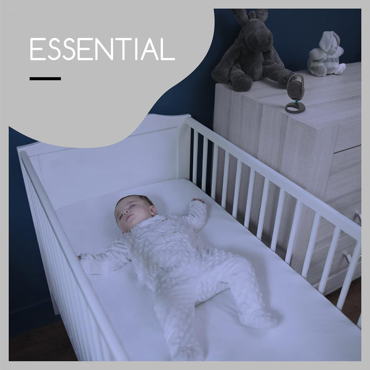 Babymoov Babyphone mit Kamera Essential, 2,4" Bildschirm, Nachtsicht, 2-fach Zoom