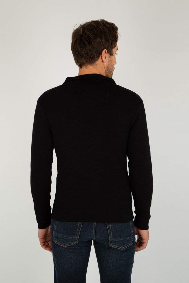 Armor Lux Herren Pullover S Schwarz (Noir 010), S Schwarz (Noir 010)