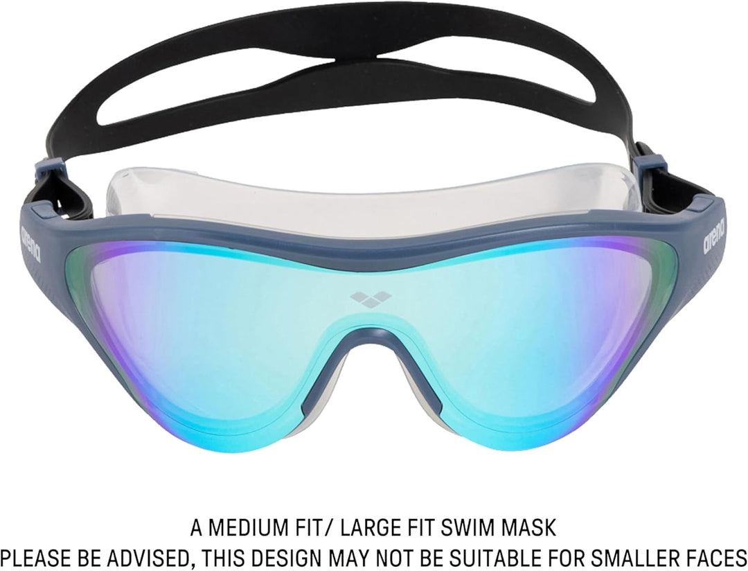 ARENA Unisex The One Mask Mirror Mask (1er Pack) Einheitsgrösse Blau, Einheitsgrösse Blau