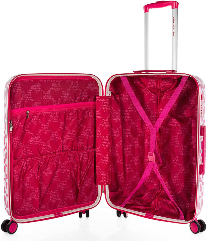 Agatha Ruiz de la Prada - Koffer Mittelgross - Polycarbonat hochwertiger und Stabiler reisekoffer mi