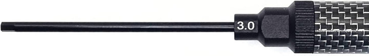 Schraubendreher 3mm Innensechskant Aluminium Carbongriff HSS Einsatz Werkzeug - rcbay 3,0 mm Innense