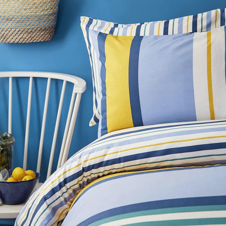 Nautica Home Dover Bettwäsche Set Satin 100% Baumwolle Wendebettwäsche Reissverschluss 155x220 Bettb