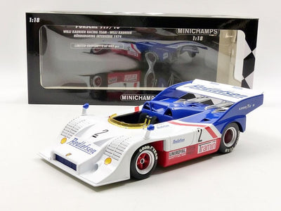 Minichamps – 155746502 – Porsche 917/10 – can-am Mid Ohio 1973 – Echelle 1/18 – Weiss/Blau/Rot