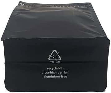 Lacers 250ml Flachbodenbeutel mit Pocket-Zipper in versch. Farben, Aluminium-Frei, Nachhaltig, hohe
