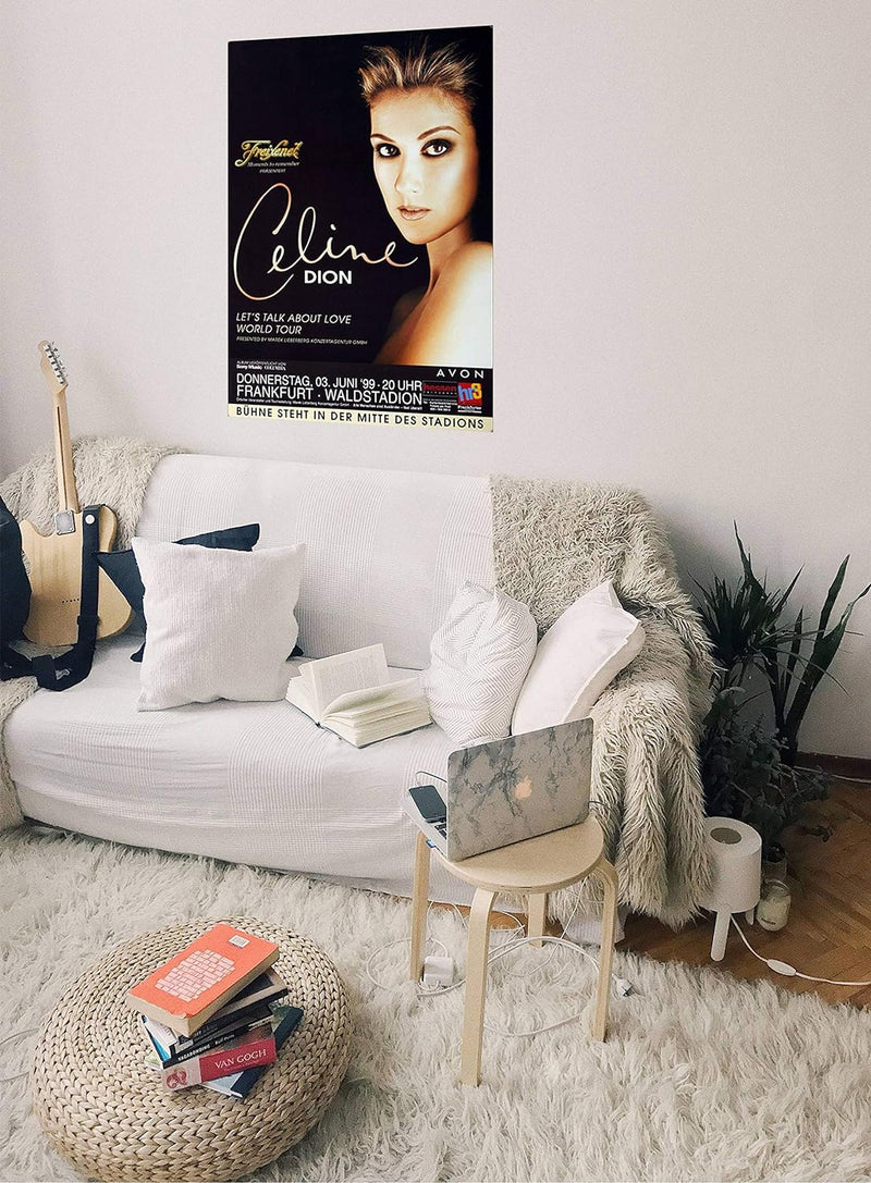 Celine Dion - Lets Talk Love, Frankfurt 1999 » Konzertplakat/Premium Poster | Live Konzert Veranstal