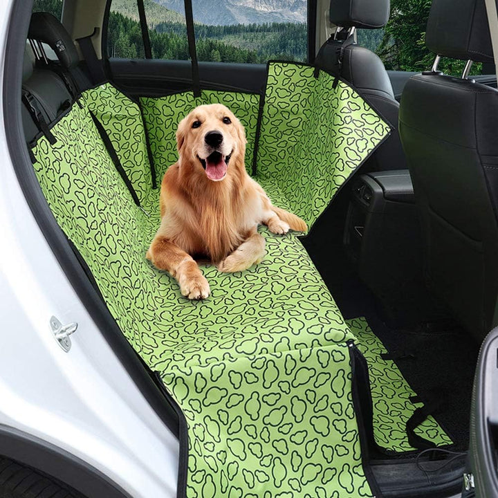 Riloer Car Boot Sitzbezug Pet Dog Cat SUV/LKW Protector Liner Mat Oxford wasserdicht Orange, Orange
