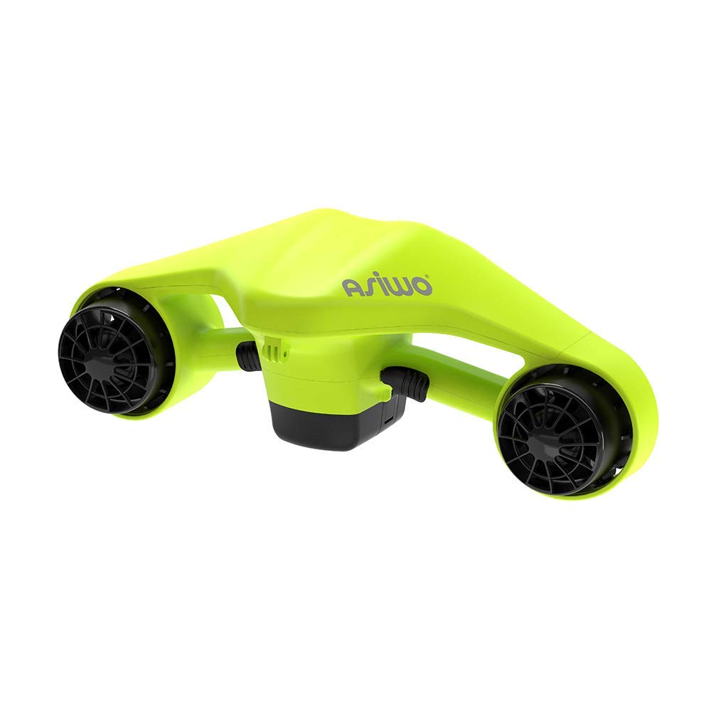 Asiwo Unterwasserscooter Tauchscooter mit Action Kamera Halterung, Seascooter mit Doppelmotor für Ta