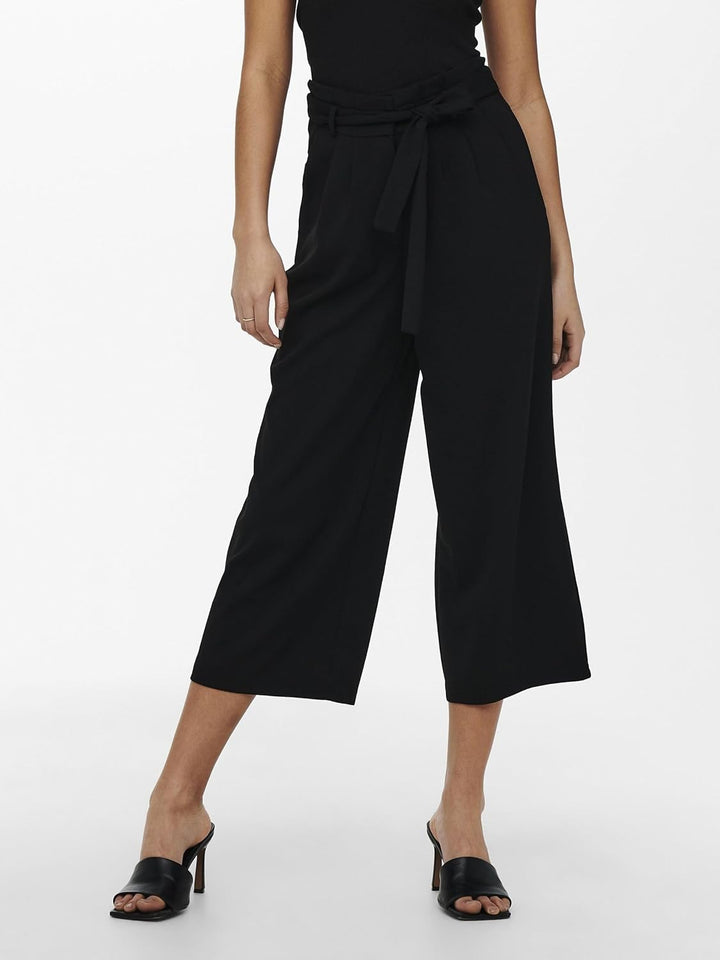 JdY Damen Jdytanja Culotte Pant JRS Noos Stoffhose M Schwarz, M Schwarz