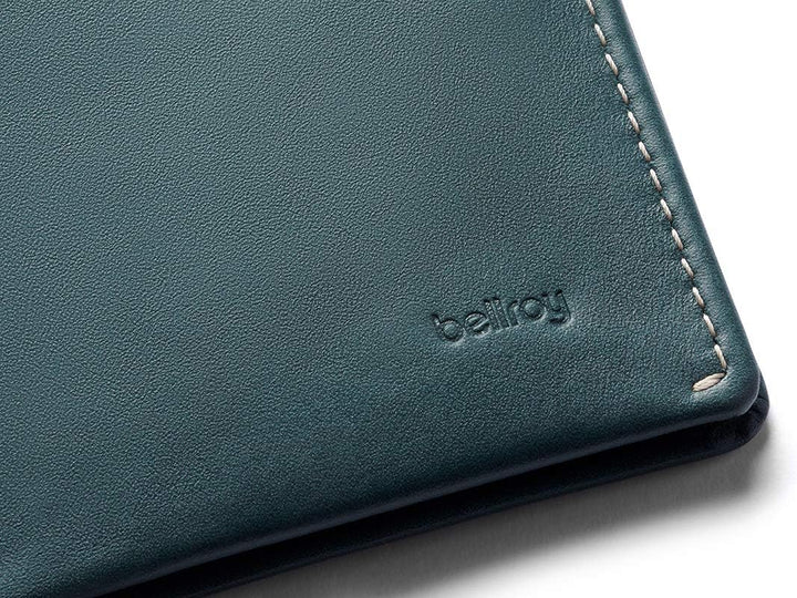 Bellroy Note Sleeve – dünne Lederbörse, mit RFID-Schutz (max. 11 Karten Plus Scheine) - Teal - Rfid,