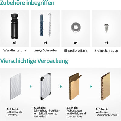 EMKE Badheizkörper Elektrisch 1200x600 mm, Gebogen Handtuchheizkörper Seitenanschluss Elektrischer H