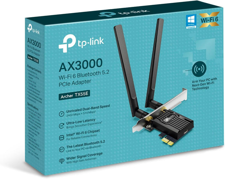 TP-Link AX3000 Dual Band Wi-Fi 6, Archer