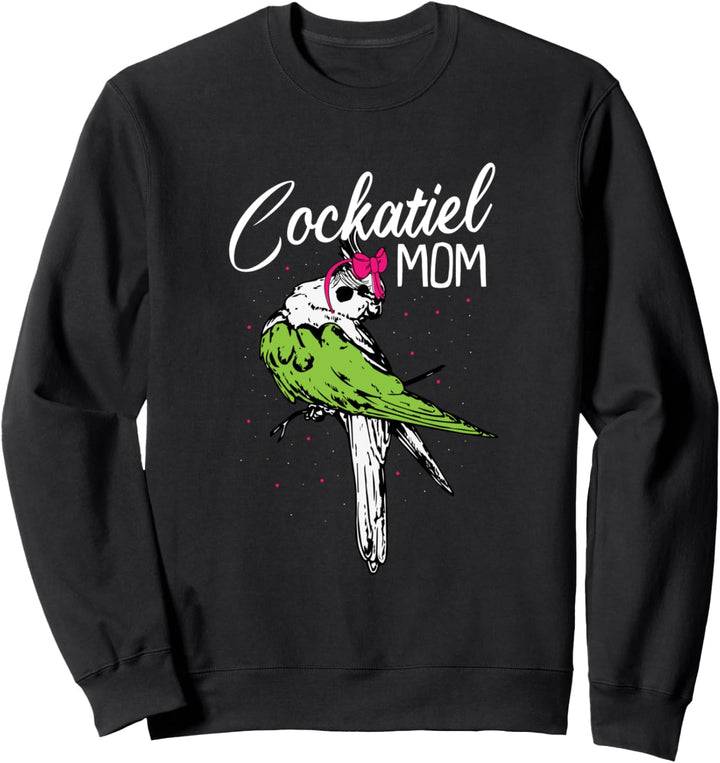 Nymphensittich Mama Niedlicher Kakadu Papagei Vogel Mama Sweatshirt