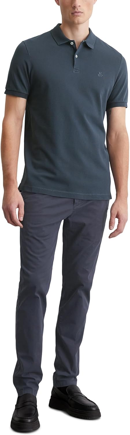 Marc O'Polo Herren Kurzarm-Poloshirt mit Stretch-Anteil Shaped Fit XS 896, XS 896