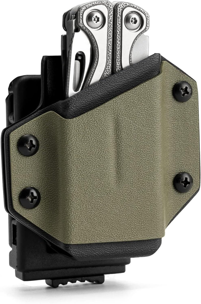 TACTICAL GEEK Kydex Holster für LEATHERMAN Multitool, mit Einstellbare Spannung, Passend für die mei