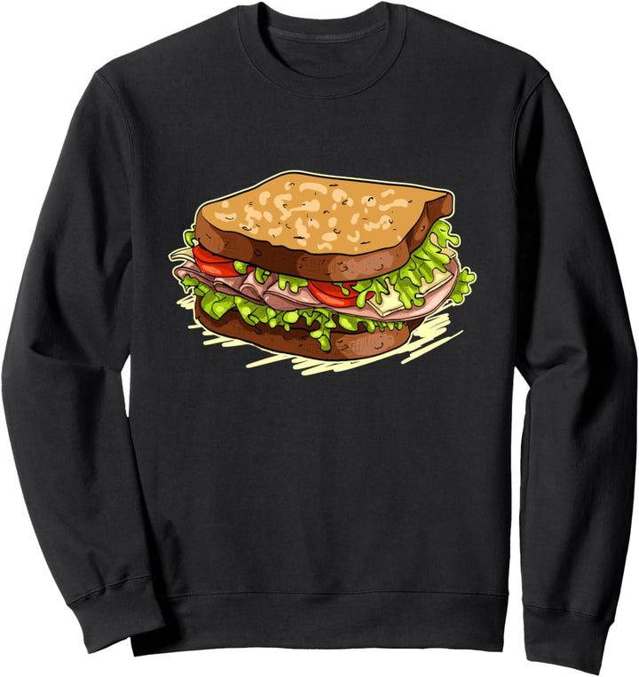 Sandwich Whole Wheat Turkey Ham - Sandwich Day 2020 - Gift Sweatshirt
