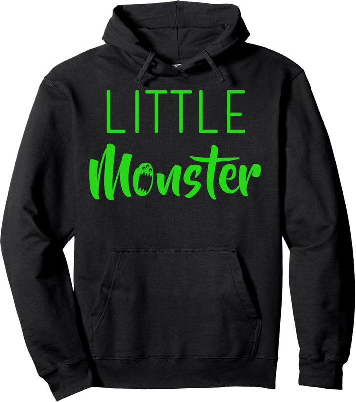 Trendy Little Monster Halloween Pullover Hoodie