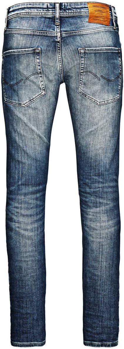 JACK &amp; JONES - Glenn Original - JJ887 - Slim Fit - Herren Jeans Hose 30W / 32L Blau (Blue Denim), 30