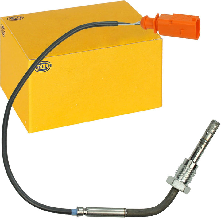 HELLA 6PT 014 494-181 Sensor, Abgastemperatur - 2-polig - geschraubt - Kabel: 310mm