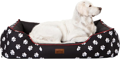 Hobbydog PRELCZ1 Hundebett Hundesofa Hundekorb Tierbett Prestige mit Pfoten, Grösse XL, 85 x 65 cm,