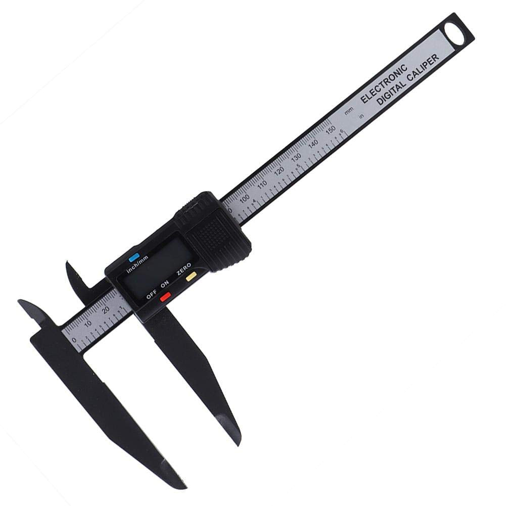 Digitaler Messschieber, 150 mm/300 mm Digitaler Messschieber aus Carbon mit Langem Messwerkzeug für