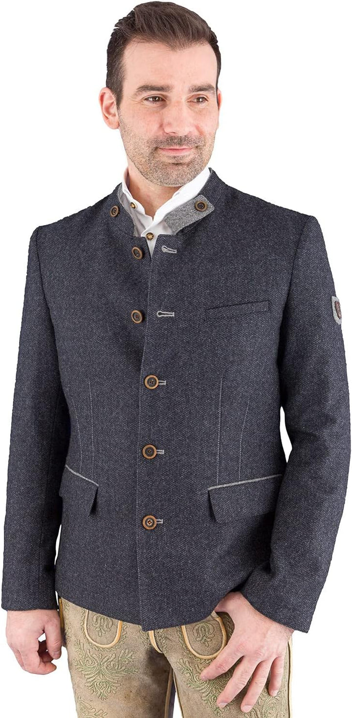 Spieth & Wensky Jacke NEUBRUNN blau grau 52, 52