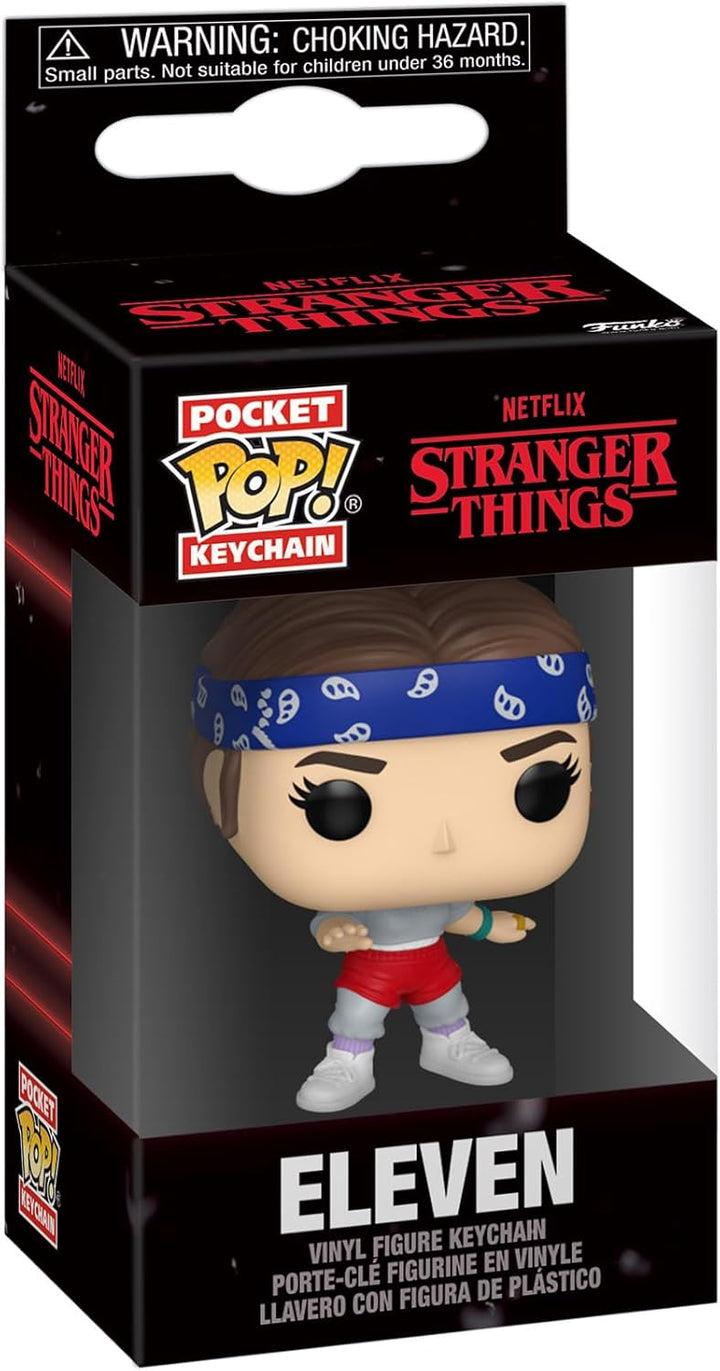 Funko POP! Keychain: Stranger Things Season 5 - Eleven - Neuartiger Schlüsselanhänger - Vinyl-Minifi