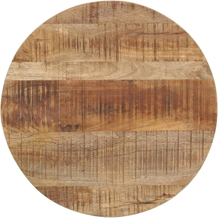 vidaXL Raues Mangoholz Satztisch 2-TLG. Couchtisch Beistelltisch Wohnzimmertisch Kaffeetisch Sofatis