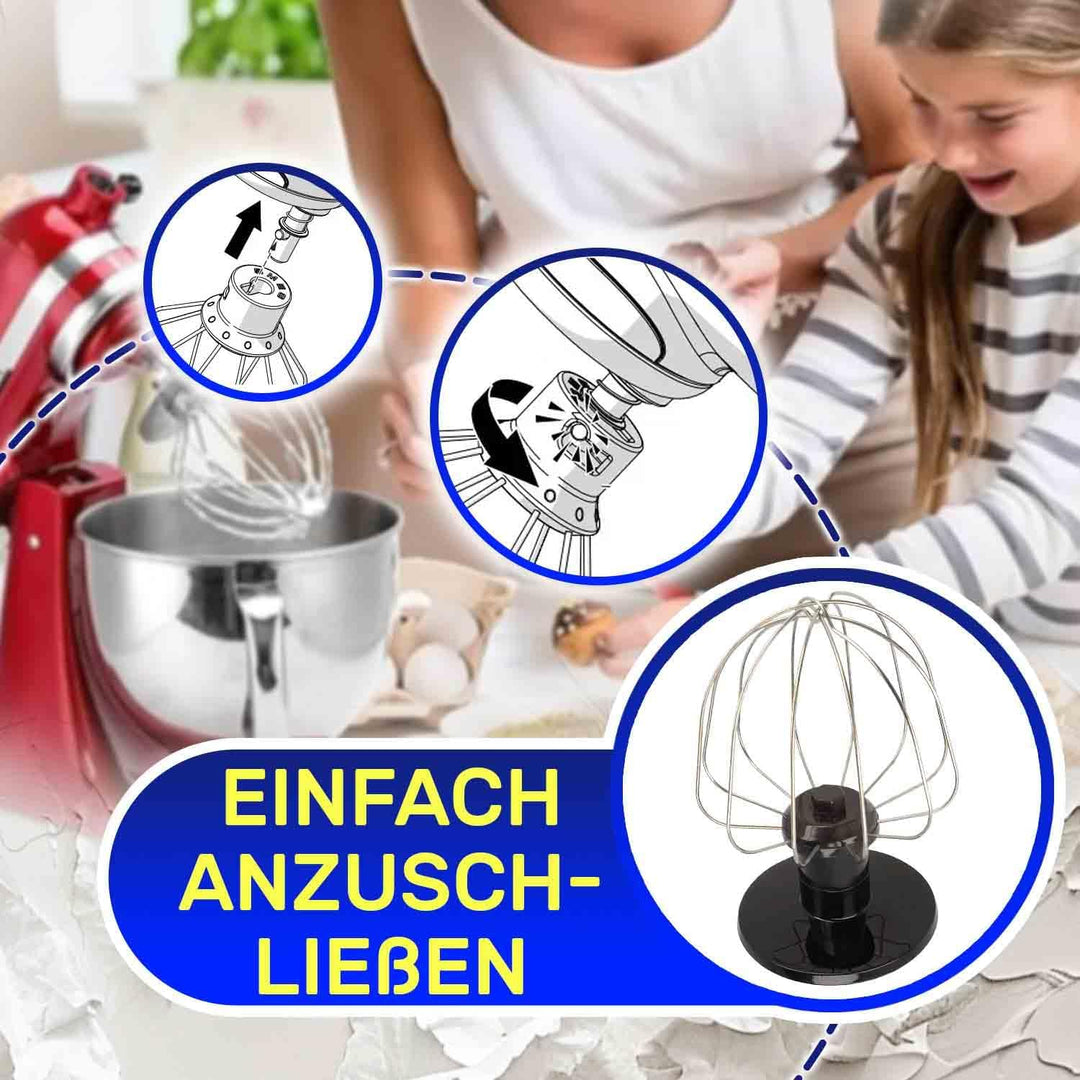 MONTERAL Rührbesen Küchenmaschine 4055396347 für Aeg für Electrolux | Garantie 10 Jahre