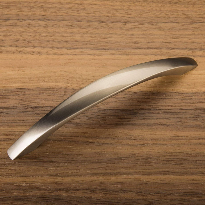 15 x SO-TECH® Möbelgriff Bügelgriff Bogengriff Deja BA 128 mm Edelstahloptik 15 x Finition acier ino