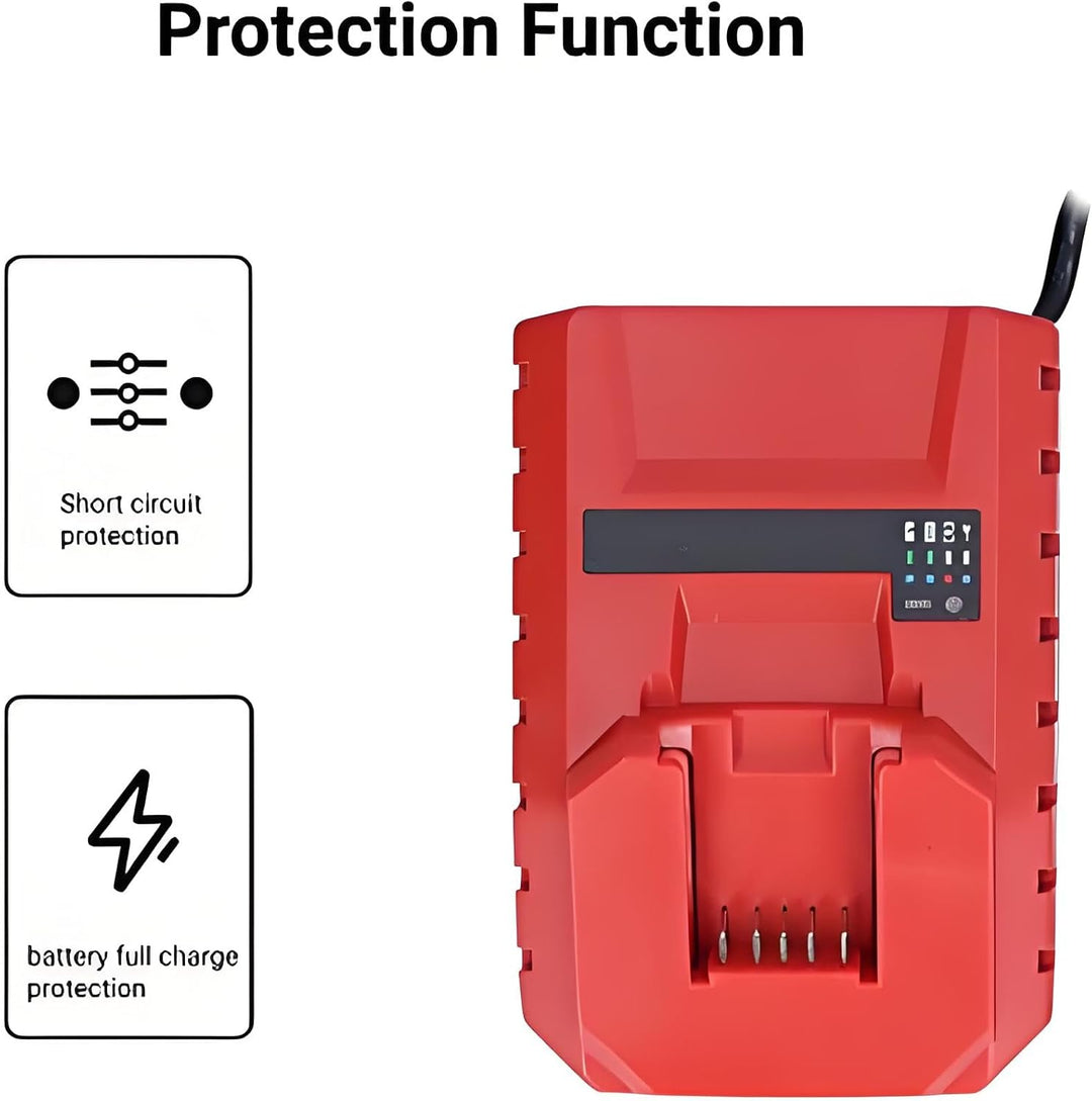 Akkuladegerät 100‑240V Akkuladegerät Tragbares Ersatzladegerät Elektrowerkzeugzubehör für Hilti 12V