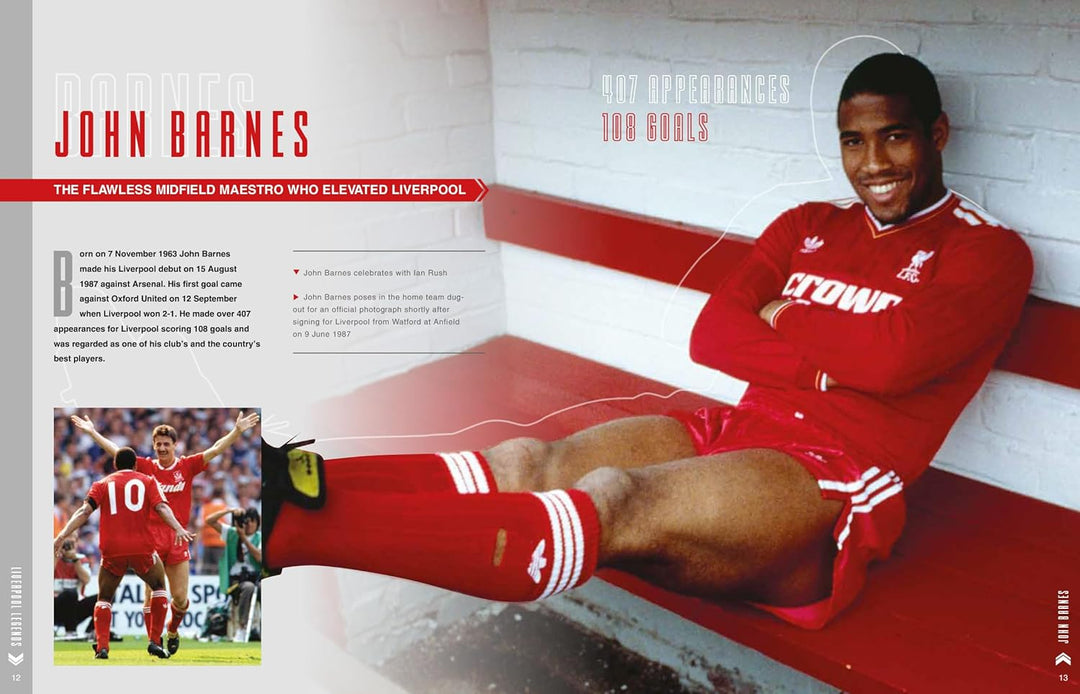 Liverpool Legends, Gebundenes Buch