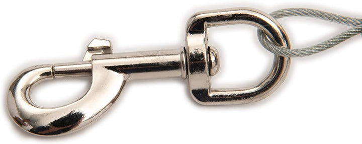 Lixit Halterung und Pfahl, einziehbare Leine, zum Ausziehen für Hunde (Pfahl, klein) Small (Pack of