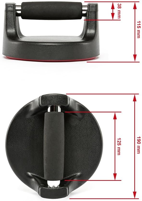 Liegestützgriffe 2er Set | Push Up Bars | drehbar | kugelgelagerte Liegestützbarren | effektive Lieg